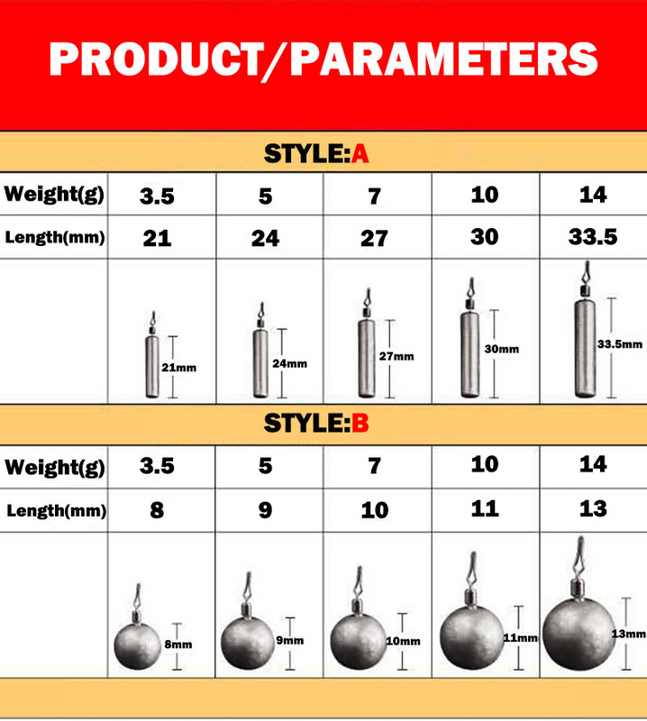 10 db/tétel Csúcsminőségű vízcsepp ólommerítő forgó horgászólomsúly horgászfelszerelés ólommerítő csali súly 3g-hoz 5g 7g