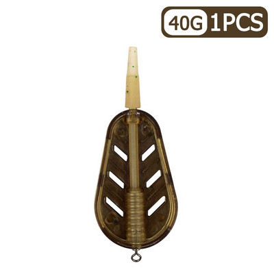 Carp Fishing Feeder Tool 20g/30g/40g/50g QuickRelease Explosion Bait Cage Basket 1/2/4 Fishing Bait Holder Tool Kalastustarvikud