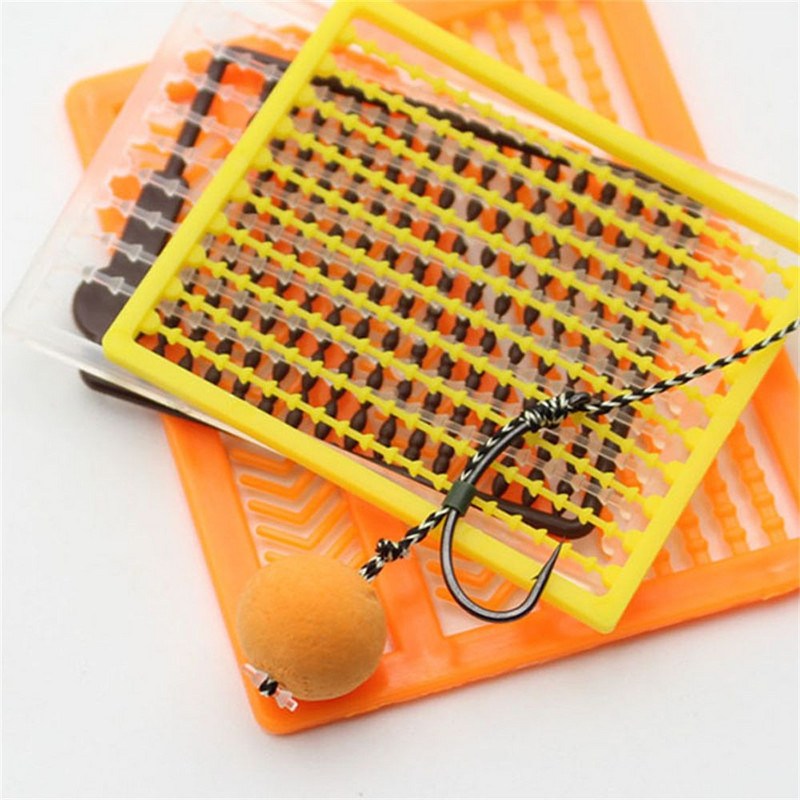 5 карти/опаковка Аксесоари за шарански риболовни принадлежности Стопер за микро стръв Boilie V Stopper Bead Държач за шарански примамки Boilie Lure Dryl Stops