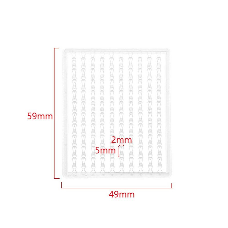 5 карти/опаковка Аксесоари за шарански риболовни принадлежности Стопер за микро стръв Boilie V Stopper Bead Държач за шарански примамки Boilie Lure Dryl Stops