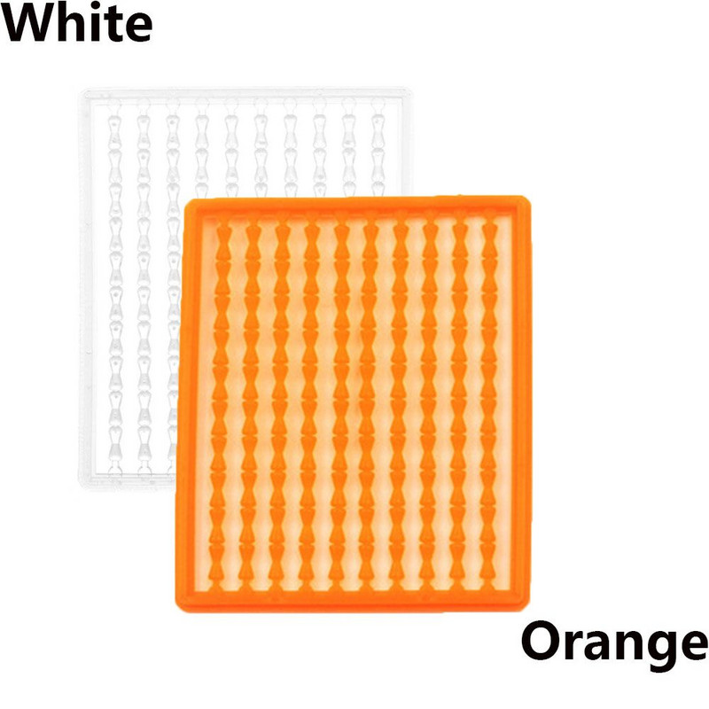 5 карти/опаковка Аксесоари за шарански риболовни принадлежности Стопер за микро стръв Boilie V Stopper Bead Държач за шарански примамки Boilie Lure Dryl Stops