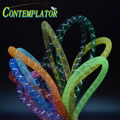 CONTEMPLATOR 12 χρώματα Πλάτος 8mm Minnow Fish Fly Δέσιμος σωλήνας 6 μέτρα/σετ Easy Rigging Sinking Elastic Mylar Tubing for Streamers