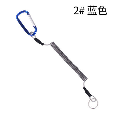 6 τμχ 1,3 m Κορδόνι ψαρέματος Σχοινιά βαρκάδας Καγιάκ Κάμπινγκ Ασφαλής Πένσα Χειλιών Αντιμετώπιση Εργαλεία ψαριού Καραμπίνα Αξεσουάρ ψαρέματος