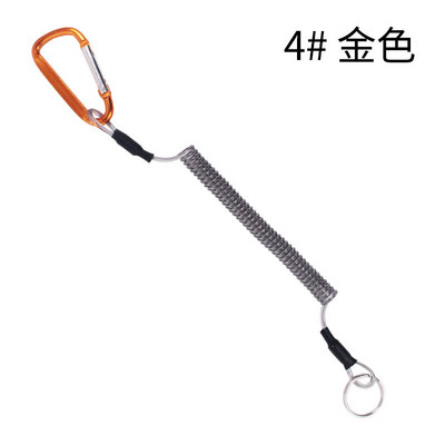 6 τμχ 1,3 m Κορδόνι ψαρέματος Σχοινιά βαρκάδας Καγιάκ Κάμπινγκ Ασφαλής Πένσα Χειλιών Αντιμετώπιση Εργαλεία ψαριού Καραμπίνα Αξεσουάρ ψαρέματος