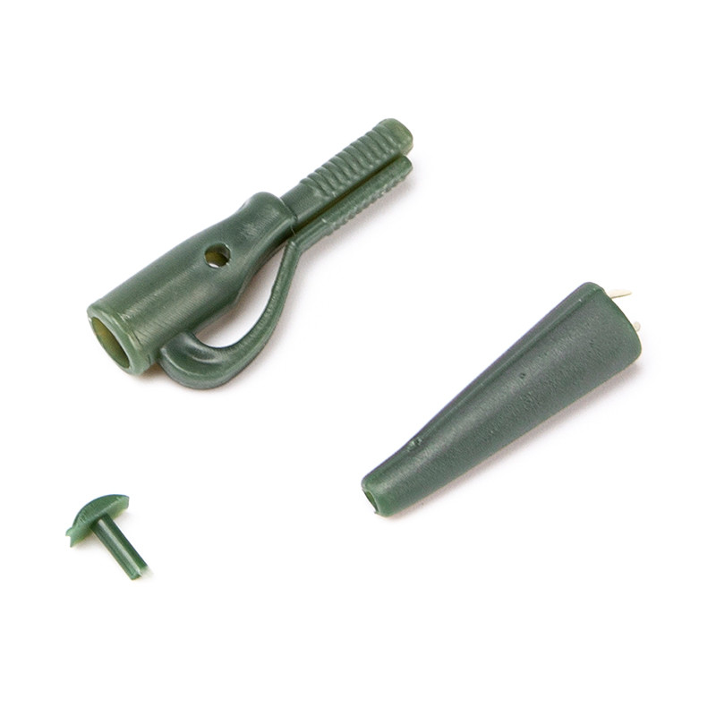 50 de seturi de mini cleme de plumb și cauciucuri de coadă, kit de accesorii pentru pescuit la crap, accesorii pentru echipament de platformă de pescuit la crap