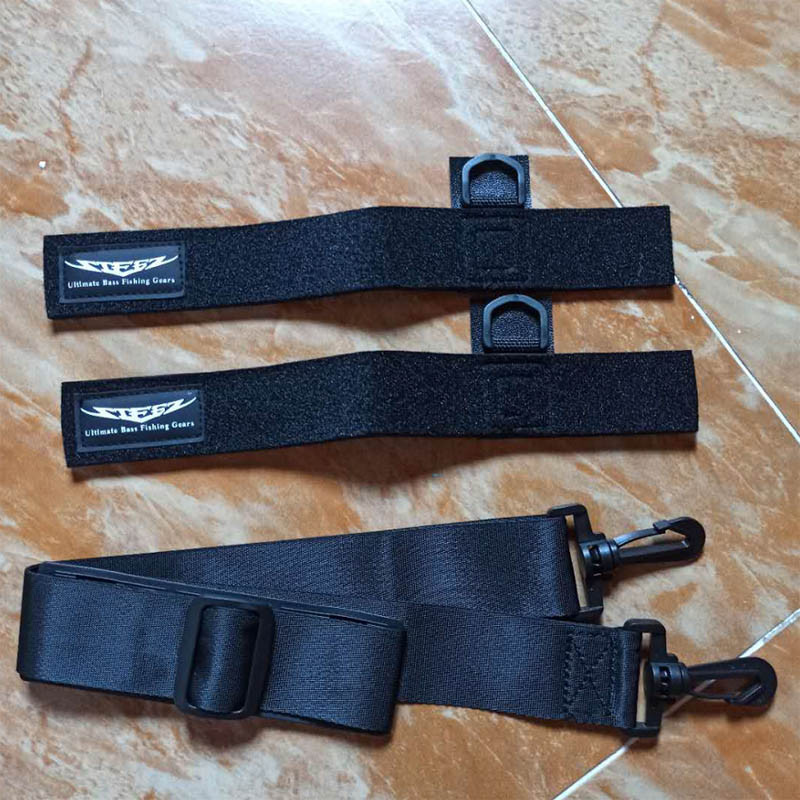 Õngeritvade rihmaga lipsukomplekt õues peibutamiseks, söödaheitmiseks jigimiseks, tantsurihmade tarvikud