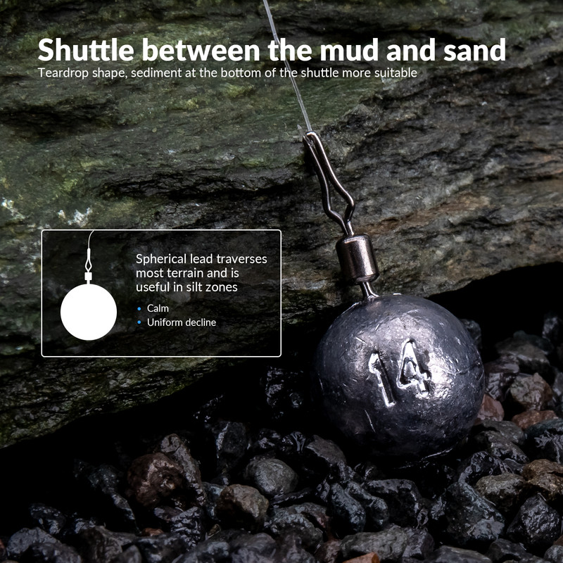 10 τμχ Fishing Lead Sinkers 3,5g 5g 7g 10g 14g 18g 20g Drop Shot Weight Αξεσουάρ ψαρέματος γλυκού νερού σε αλμυρό νερό