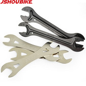 JSHOU BIKE Head Cheie conică pentru butuc axă cu capăt deschis, 13 până la 24 mm, instrument de reparare a bicicletei din oțel cu conținut ridicat de carbon