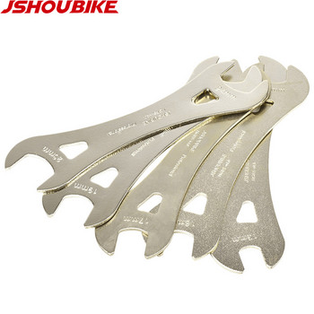 JSHOU BIKE Глава с отворен край на главината на оста Конусен ключ 13 до 24 mm Инструмент за отстраняване на велосипеди от високовъглеродна стомана