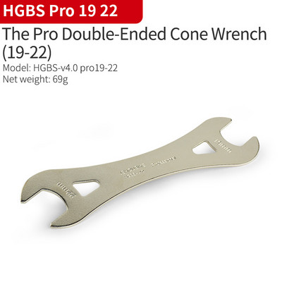 JSHOU BIKE Head Cheie conică pentru butuc axă cu capăt deschis, 13 până la 24 mm, instrument de reparare a bicicletei din oțel cu conținut ridicat de carbon