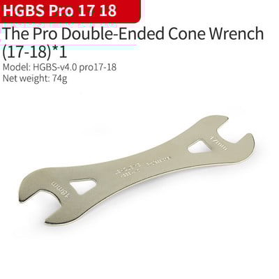 JSHOU BIKE Head Cheie conică pentru butuc axă cu capăt deschis, 13 până la 24 mm, instrument de reparare a bicicletei din oțel cu conținut ridicat de carbon