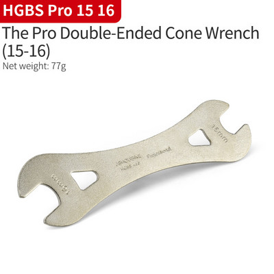 JSHOU BIKE Head Cheie conică pentru butuc axă cu capăt deschis, 13 până la 24 mm, instrument de reparare a bicicletei din oțel cu conținut ridicat de carbon