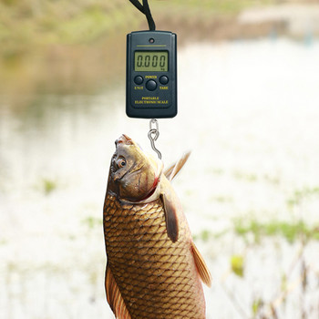 Риболовни везни с дигитален дисплей Многофункционален електронен багаж Кухненска везна за претегляне на храна Риболовни принадлежности