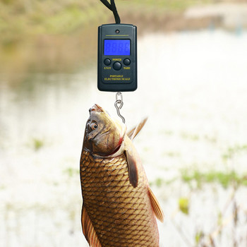 Риболовни везни с дигитален дисплей Многофункционален електронен багаж Кухненска везна за претегляне на храна Риболовни принадлежности