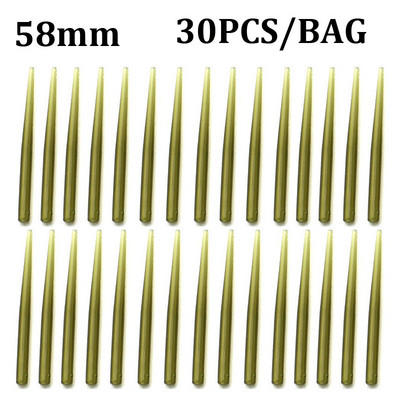 30 DB pontyhorgászat gubancolásgátló hüvely tartozékai helikopter szerelvény cső horog forgatható csatlakozó hüvely a damil védelméhez