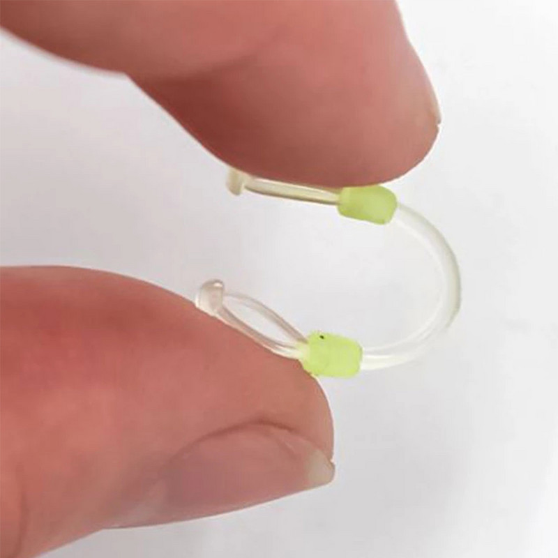 10 buc. Cârlige duble Contactor Dispozitiv Linie Spațiu Bifurcare Opt Tip Space Bean Line Instrument pivotant Accesorii de pescuit