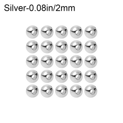 Buc noi Pescuit frumos proiectat 2mm/25mm/28mm/33mm/35mm Mărgele de tungsten Material pentru legarea muștelor Mărgele crestate Aliaj de tungsten