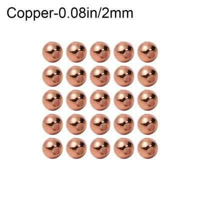 Buc noi Pescuit frumos proiectat 2mm/25mm/28mm/33mm/35mm Mărgele de tungsten Material pentru legarea muștelor Mărgele crestate Aliaj de tungsten