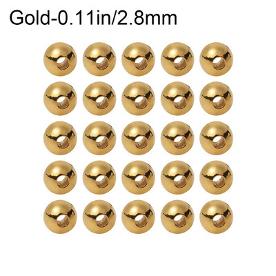 Buc noi Pescuit frumos proiectat 2mm/25mm/28mm/33mm/35mm Mărgele de tungsten Material pentru legarea muștelor Mărgele crestate Aliaj de tungsten