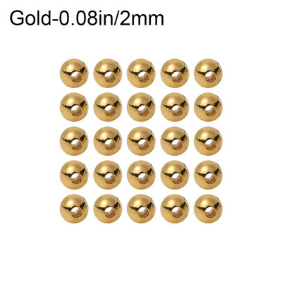 Buc noi Pescuit frumos proiectat 2mm/25mm/28mm/33mm/35mm Mărgele de tungsten Material pentru legarea muștelor Mărgele crestate Aliaj de tungsten