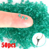 50 tk. karpkalapüügi konks, peatused helmed, karpkala tarvikud, kummist koor Ronnie stopper rig Pop UP Boilie Stop terminali tööriist