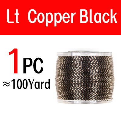 WIFREO, bobină de 100 de yarzi, undițe de pescuit metalice, ață de înfășurare pentru clădire pentru ghidaj de pescuit, cârlig cu ochi, linie de reparare a tijei de legare