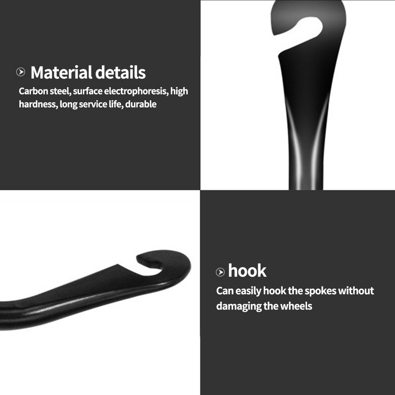 3 tk jalgratta süsinikterasest rehvihoob mägijalgratta maanteeratta kõvera rehviavaja jalgrattaparandustööriist