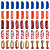 10 tk. Kalapüügi Brass Spinner Peibutuskehad DIY Fishing Sinkker kaalud Spinnerbait Carolina Rigs Taxes Rigs