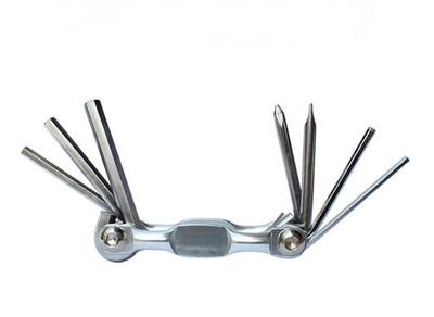 Instrumente pentru biciclete Instrumente pentru întreținere Combinație de culoare din aliaj de aluminiu Mtb Reparație de biciclete de munte cu set de reparații cu tăietor de lanț