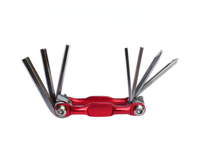 Instrumente pentru biciclete Instrumente pentru întreținere Combinație de culoare din aliaj de aluminiu Mtb Reparație de biciclete de munte cu set de reparații cu tăietor de lanț