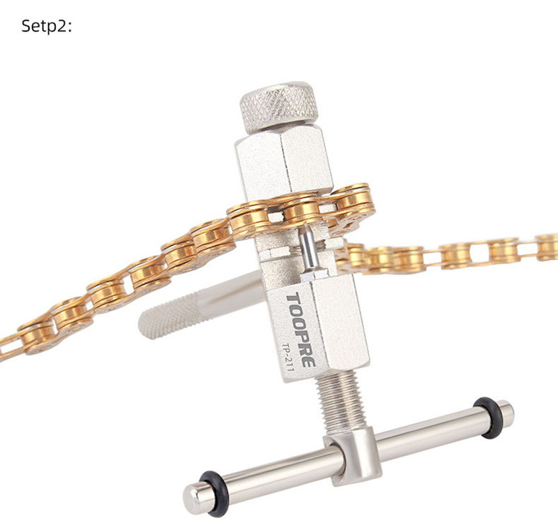 Miniratta keti tihvti eemaldaja Jalgratta lingi katkestaja jaotur MTB tsikli remonditööriist Jalgrattaketid väljatõmbelõikuri seadme tarvikud