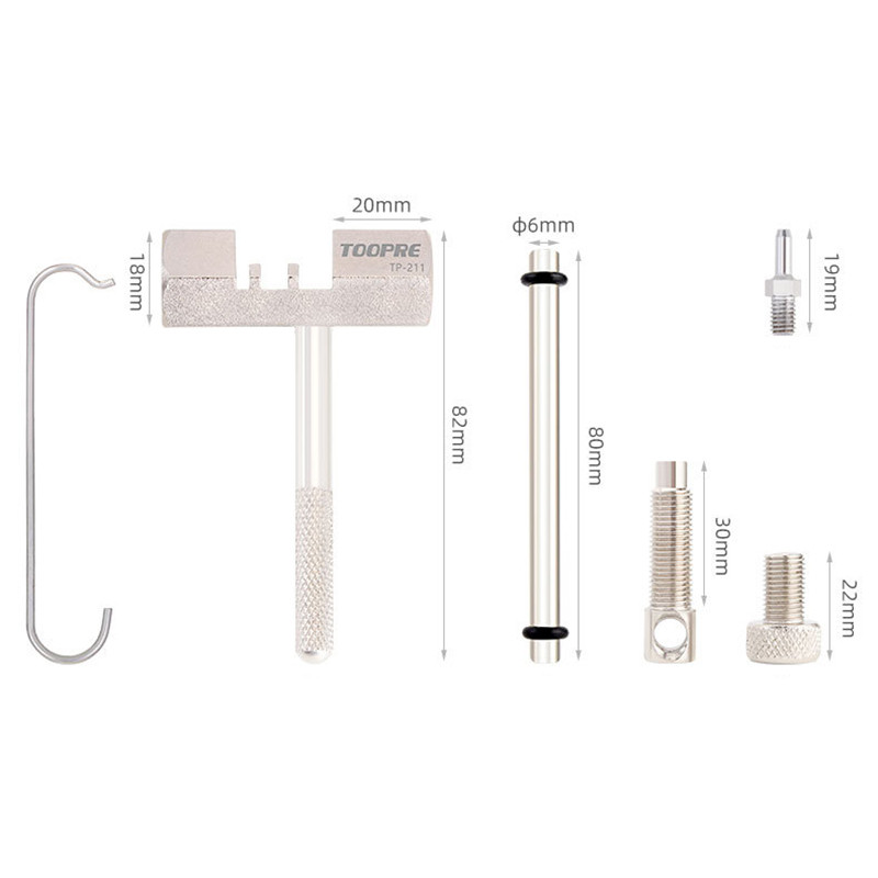 Miniratta keti tihvti eemaldaja Jalgratta lingi katkestaja jaotur MTB tsikli remonditööriist Jalgrattaketid väljatõmbelõikuri seadme tarvikud