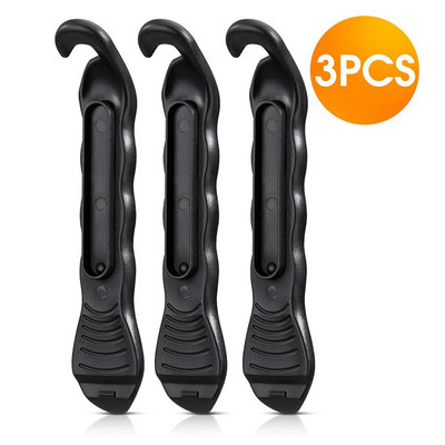 3 TK rattarehvi hoob Pry Up Tool Mägijalgratta tüüp Metallist Pry Bar Roostevabast terasest Jalgrattaratta eemaldaja parandustööriistad ciclismo