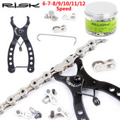 RISKi jalgrattaketi kiirlingi tööriist koos konksuga mitme lingiga tangiga universaalne jalgrattaketi pistikupesa MTB maanteerattasõidu võlupandlaga