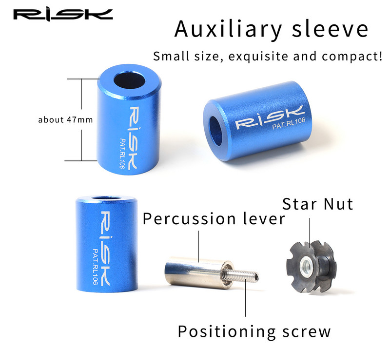 RISK Kerékpár első villa Csillaganya beépítő szerszám Kerékpár tartalék csavarokkal és csillaganyákkal Kerékpár napvirág vezetési kerékpáralkatrészek