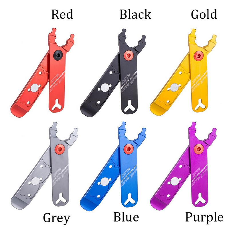 Mini clește multifuncțional 4 în 1 pentru îndepărtarea rapidă a lanțului pentru bicicletă Clește pentru biciclete Master Link Clește pentru anvelope Pârghie pentru lanț Cutter Instalare