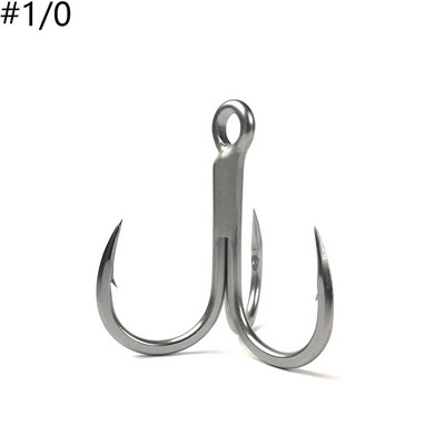 8# 10# 12# 14# õngekonksud Talvine jääpüük Kolme lõuaga konks Kõrge süsinikusisaldusega terasest tarvikud Tööriistad Uppuv sööt äsja vastupidav