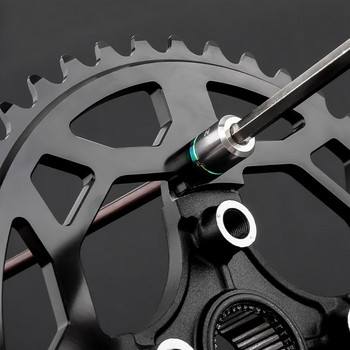 Гаечен ключ за гайка на верижен пръстен Планински пътен велосипед От неръждаема стомана Винтови болтове на верижен пръстен Инсталиране Инструменти за ремонт на велосипеди