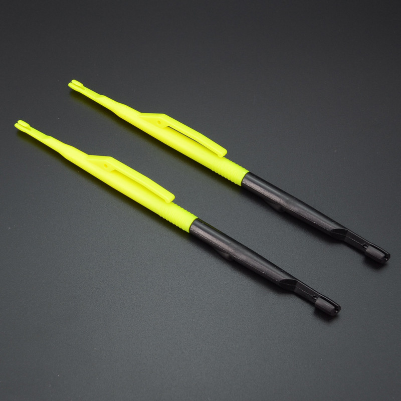 2 tk plastikust õngekonksu eemaldamise tööriist koos sõlmekorjaja konksu eemaldamisega