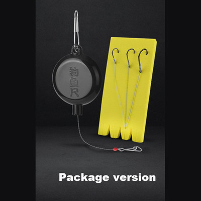 Ατσάλινο ελατήριο Όλα τα νερά Ανοξείδωτο ατσάλι Fast Fishing Καταπέλτης Αυτόματη σκανδάλη αγκίστρι ψαρέματος Fishhook Bait Catch