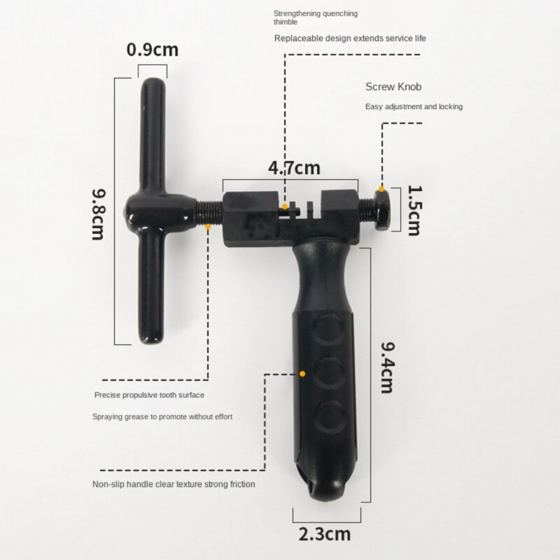 Rozsdamentes acél kerékpár lánc csap eltávolító kerékpár összekötő megszakító osztó MTB kerékpár javító szerszám kerékpár láncok kihúzó vágó eszköz