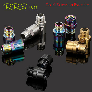Rrskit Bicycle Pedal Extension Bolts Spacers R66E Προέκταση πεντάλ Αξεσουάρ μανιβέλας άξονα 16Mm 20Mm For MTB Πεντάλ ποδηλάτου δρόμου