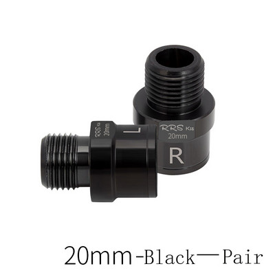 Rrskit velosipēda pedāļa pagarinājuma skrūves starplikas R66E pedāļa pagarinātāja ass kloķa piederumi 16 mm 20 mm, MTB šosejas velosipēda pedālim