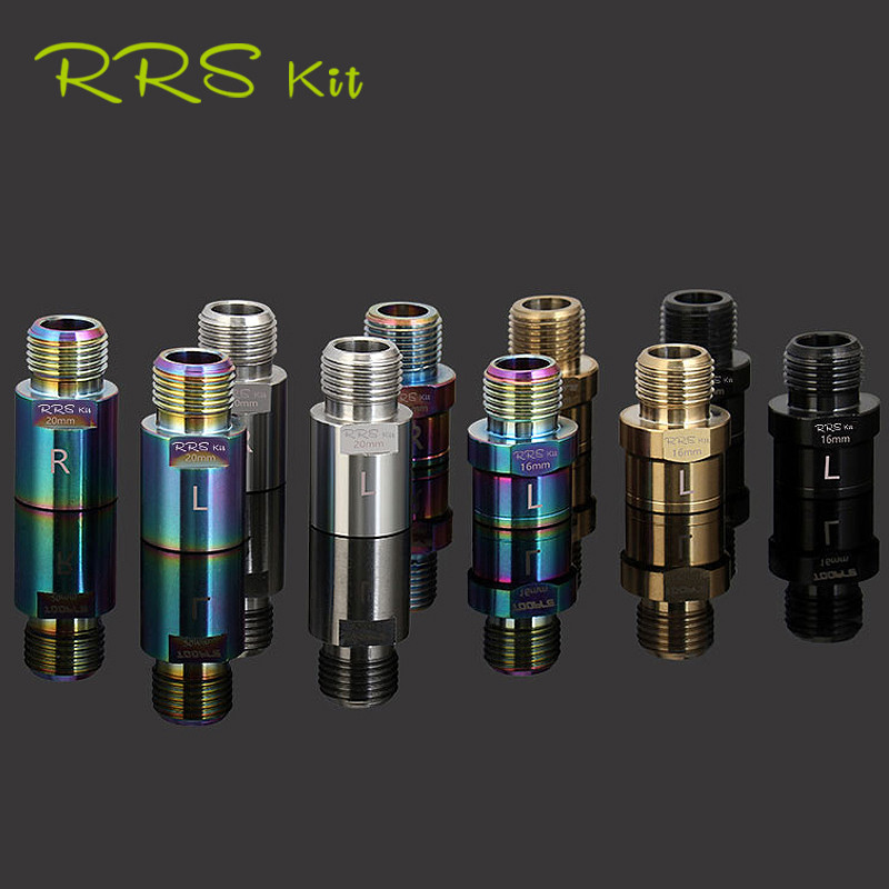 Rrskit dviračio pedalo prailginimo varžtai tarpikliai R66E pedalo ilgintuvo ašies švaistiklio priedai 16 mm 20 mm, skirti MTB plento dviračio pedalui