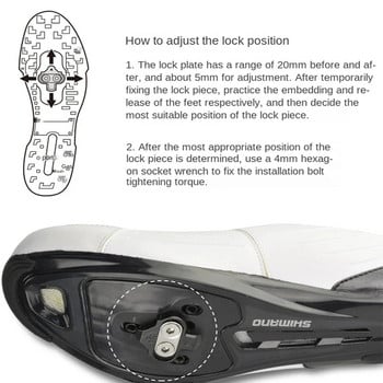 SM SH51 SH56 Bike Cleats Σύστημα μονής απελευθέρωσης Mtb Cleats Fit MTB Pedals Cleat for M520 M515 M505 A520 M424 M545 M540