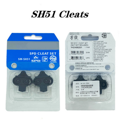 SM SH51 SH56 Velosipēdu kronšteinu sistēma Vienreizējas atlaišanas MTB skavas Fit MTB pedāļiem Skava priekš M520 M515 M505 A520 M424 M545 M540