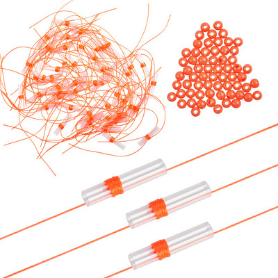 150 DB Bobber Stop Bobber Stop Bobber ütközők horgászzsinórhoz horgászgyöngyökkel Sósvízi/édesvízi horgászfelszerelés