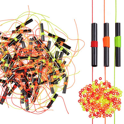 150 DB Bobber Stop Bobber Stop Bobber ütközők horgászzsinórhoz horgászgyöngyökkel Sósvízi/édesvízi horgászfelszerelés