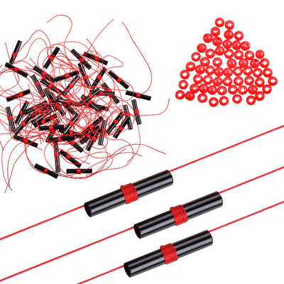 150 DB Bobber Stop Bobber Stop Bobber ütközők horgászzsinórhoz horgászgyöngyökkel Sósvízi/édesvízi horgászfelszerelés