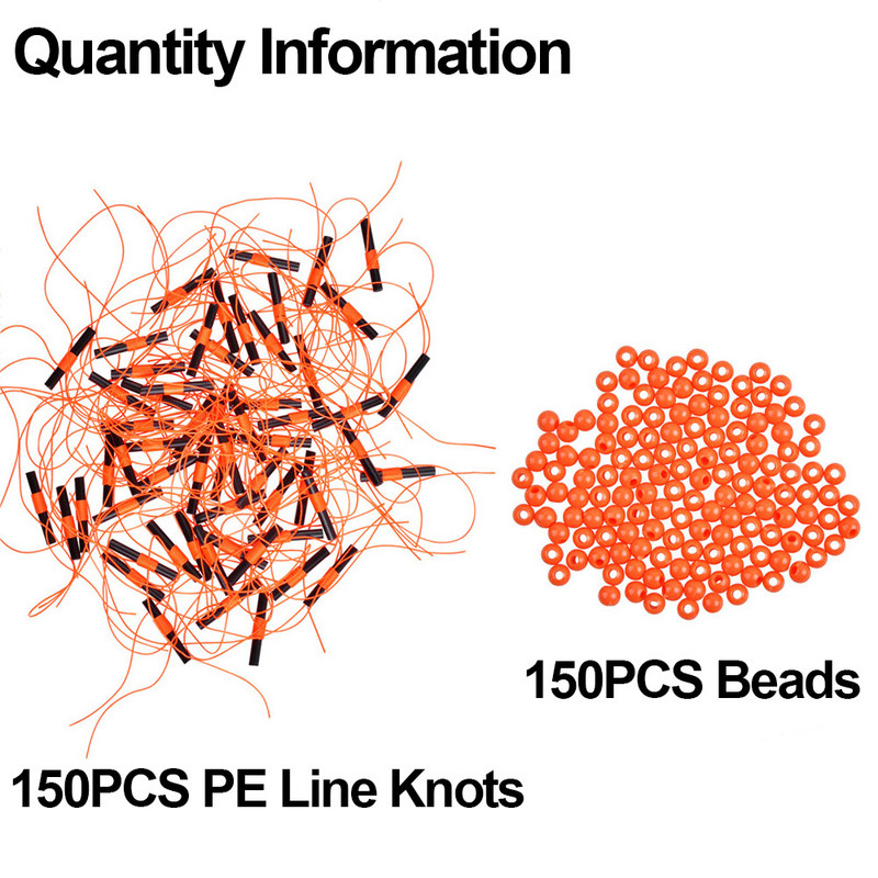 150 DB Bobber Stop Bobber Stop Bobber ütközők horgászzsinórhoz horgászgyöngyökkel Sósvízi/édesvízi horgászfelszerelés